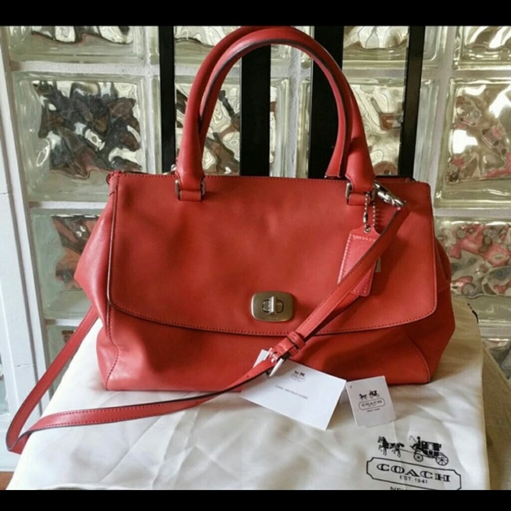 Pristine Large Coach Bag